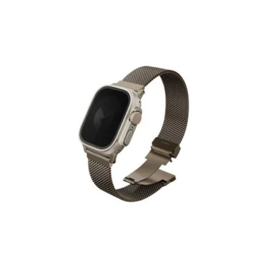 Apple Watch Strap Adjustable Mesh Steel Band 42/41/40Mm Dante Pro Uniq - Ember Gold